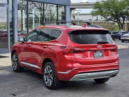 Calypso Red 2021 Hyundai SANTA FE Calligraphy