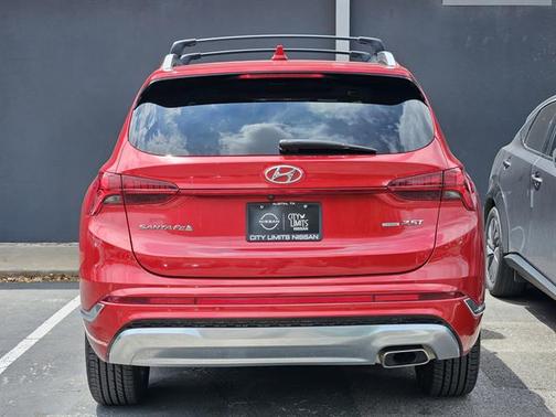 Calypso Red 2021 Hyundai SANTA FE Calligraphy