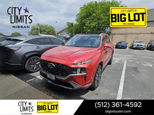 Calypso Red 2021 Hyundai SANTA FE Calligraphy