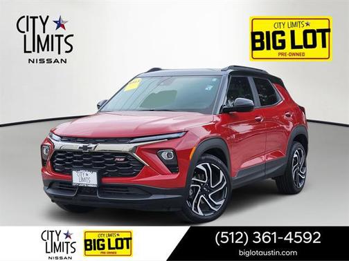 Apex Red 2026 Chevrolet Trailblazer RS