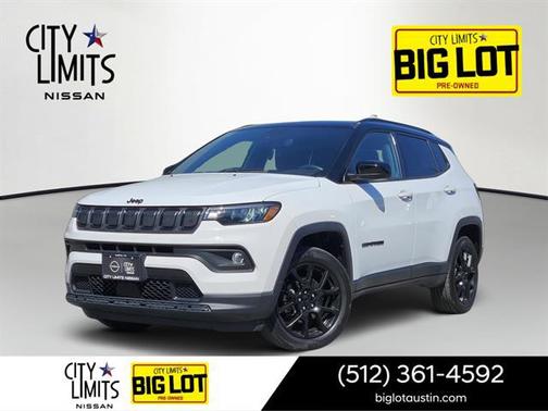 Bright White Clearcoat 2022 Jeep Compass Latitude