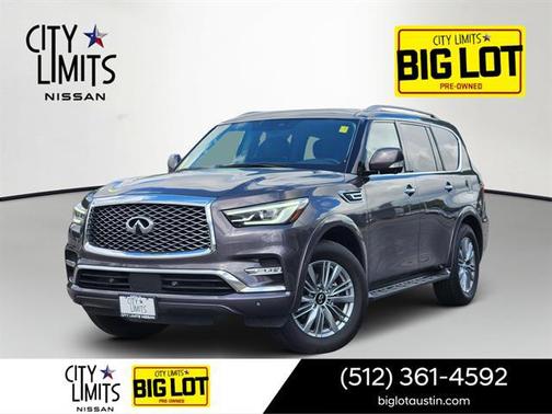 Anthracite Gray 2024 INFINITI QX80 Luxe