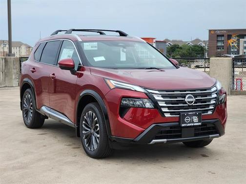 Scarlet Ember Tintcoat 2026 Nissan Rogue Platinum