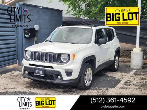 Alpine White Clearcoat 2022 Jeep Renegade Latitude