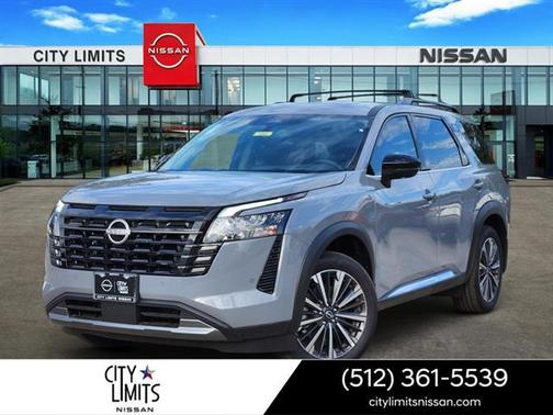 Boulder Gray Pearl 2026 Nissan Pathfinder Platinum