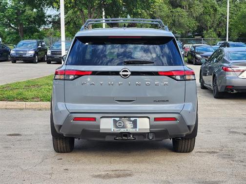 Boulder Gray Pearl 2026 Nissan Pathfinder Platinum