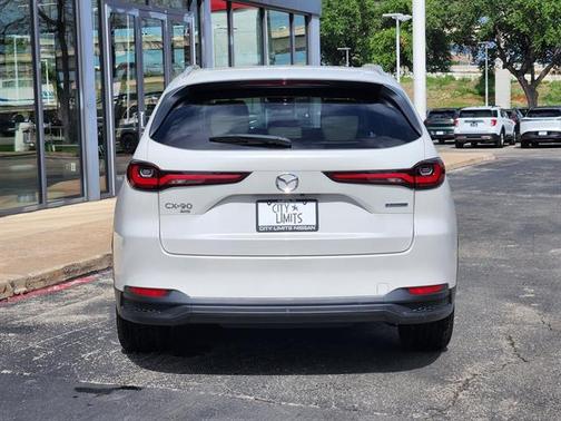 Rhodium White Premium 2024 Mazda CX-90 PHEV Preferred