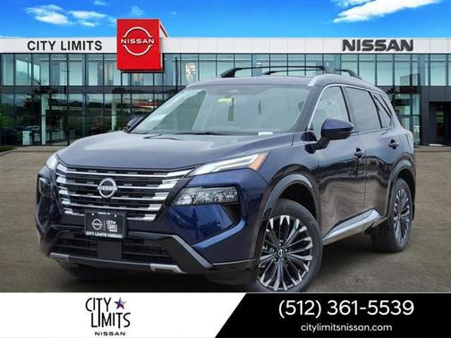 Deep Ocean Blue Pearl 2026 Nissan Rogue Platinum