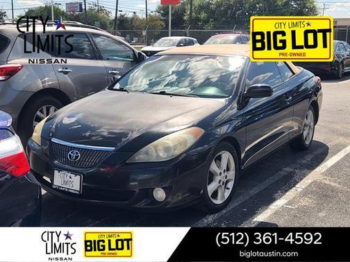 Black 2005 Toyota Camry Solara SLE V6