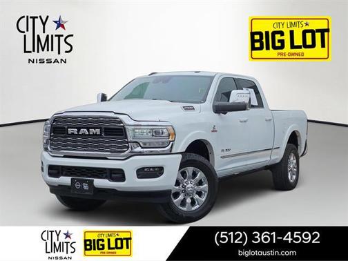 Bright White Clearcoat 2024 RAM 2500 Limited Crew Cab 4x4 6'4' Box