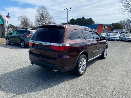 Maroon 2012 Dodge Durango Crew