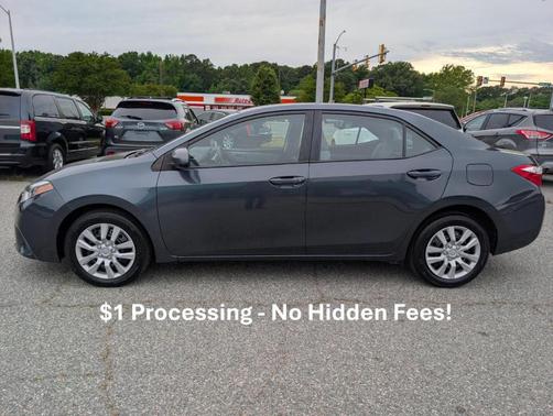 Gray 2016 Toyota Corolla S w/Special Edition Pkg
