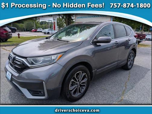 Gray 2020 Honda CR-V EX