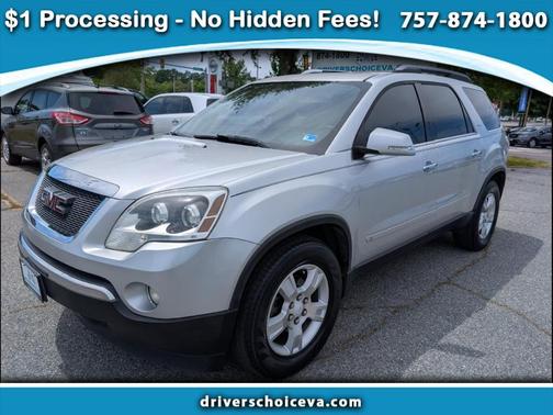 Silver 2009 GMC Acadia SLT-1