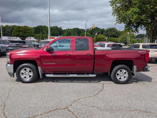 Maroon 2017 Chevrolet Silverado 1500 1LT