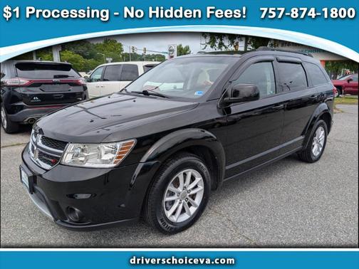 Black 2014 Dodge Journey SXT