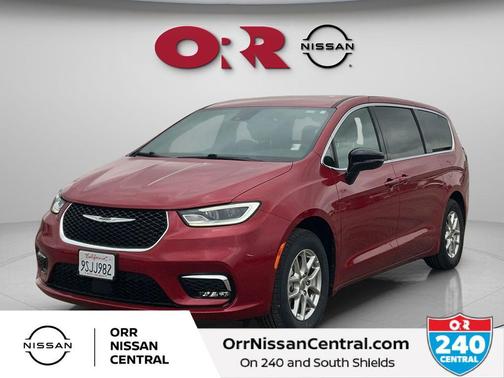 Red 2025 Chrysler Pacifica Select