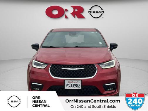 Red 2025 Chrysler Pacifica Select
