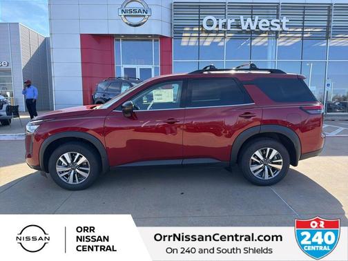 Scarlet Ember 2026 Nissan Pathfinder SL