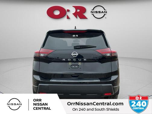 Black 2025 Nissan Rogue SV