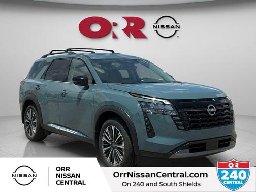 Baltic Teal 2026 Nissan Pathfinder Platinum