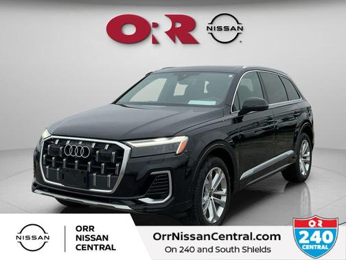 Mythos Black Metallic 2025 Audi Q7 55 Premium Plus