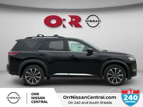Black 2026 Nissan Pathfinder Platinum