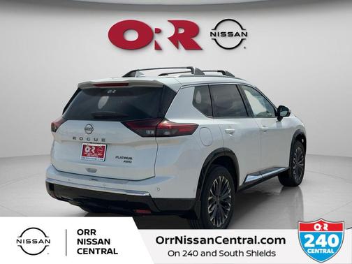 Everest White P 2026 Nissan Rogue Platinum