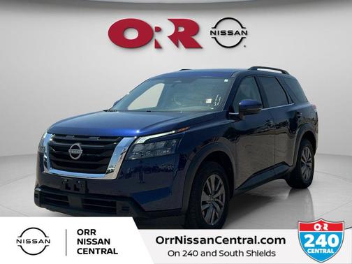 Deep Ocean Blue 2025 Nissan Pathfinder SV