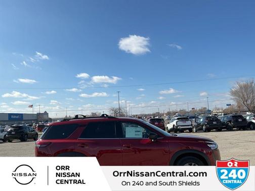 Scarlet Ember 2026 Nissan Pathfinder SV
