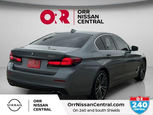 Bluestone Metallic 2021 BMW 530 i