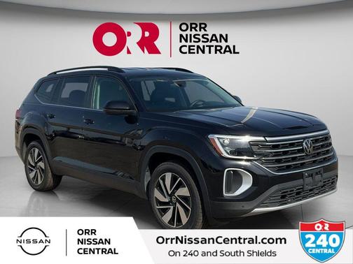 Deep Black Pearl Effect 2025 Volkswagen Atlas 2.0T SE