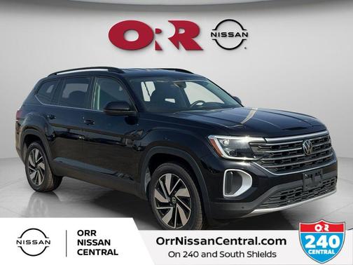 Deep Black Pearl Effect 2025 Volkswagen Atlas 2.0T SE
