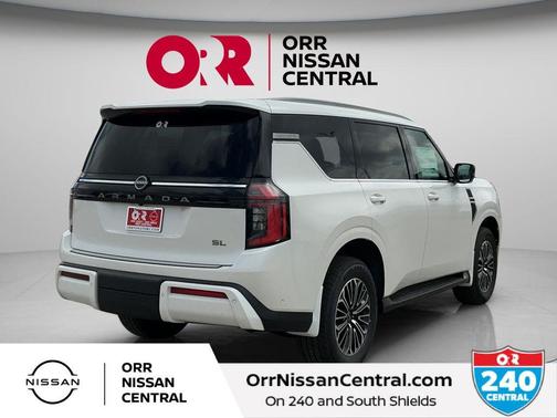 Aspen White 2026 Nissan Armada SL
