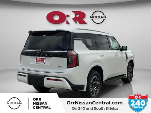 Aspen White 2026 Nissan Armada SL