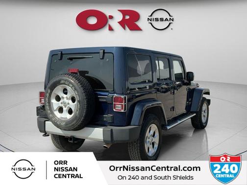 True Blue Pearlcoat 2013 Jeep Wrangler Unlimited Sahara