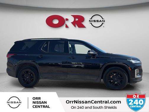 Black Metallic 2023 Chevrolet Traverse LS