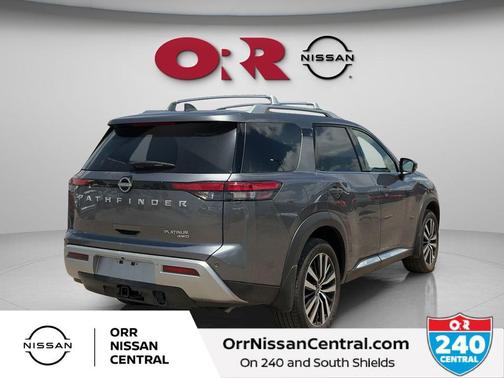 Gun Metallic 2025 Nissan Pathfinder Platinum