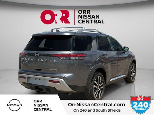 Gun Metallic 2025 Nissan Pathfinder Platinum
