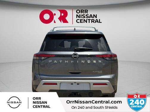 Gun Metallic 2025 Nissan Pathfinder Platinum