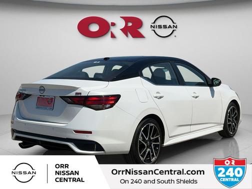 White 2025 Nissan Sentra SR