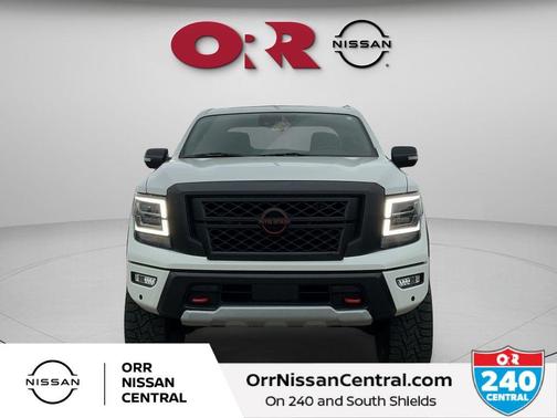 Glacier White 2023 Nissan Titan PRO-4X