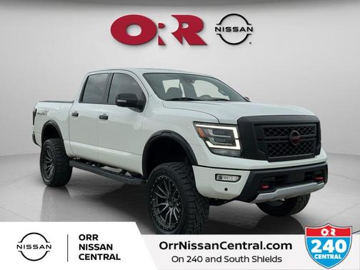 Glacier White 2023 Nissan Titan PRO-4X
