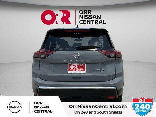 Boulder Gray Metallic 2026 Nissan Rogue Platinum