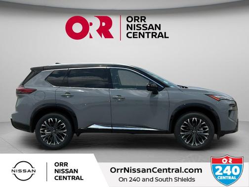 Boulder Gray Metallic 2026 Nissan Rogue Platinum