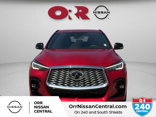 Dynamic Sunstone Red 2023 INFINITI QX55 ESSENTIAL