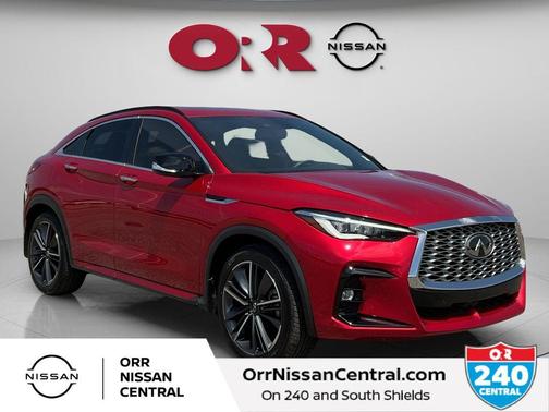 Dynamic Sunstone Red 2023 INFINITI QX55 ESSENTIAL
