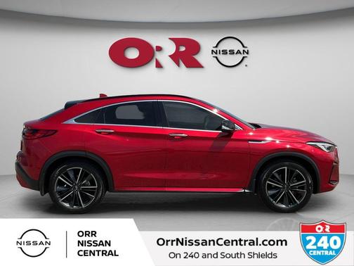 Dynamic Sunstone Red 2023 INFINITI QX55 ESSENTIAL
