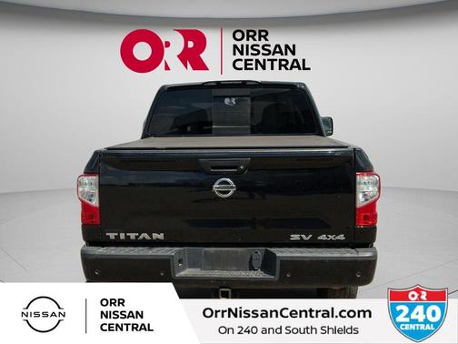 Black 2020 Nissan Titan SV