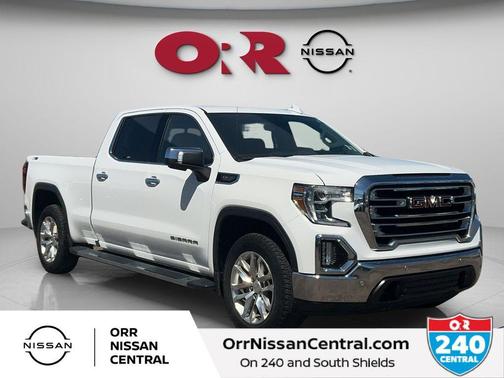Summit White 2019 GMC Sierra 1500 SLT